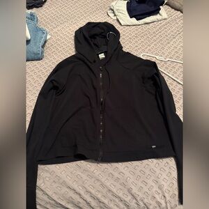 Fabletics Black Zip-Up